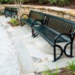 Abernathy Greenway benches