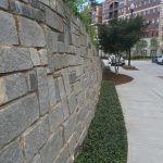 Camden Paces wall