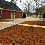 Grayson Plaza landscaping and pavers
