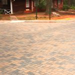 Myrtle Street permeable paver roadway